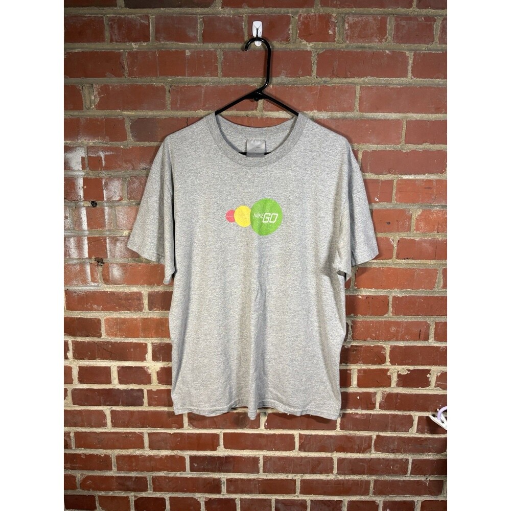 Vintage Y2k Nike Go Shirt Nike Team Sneaker Villa Silver Tag Adult Large